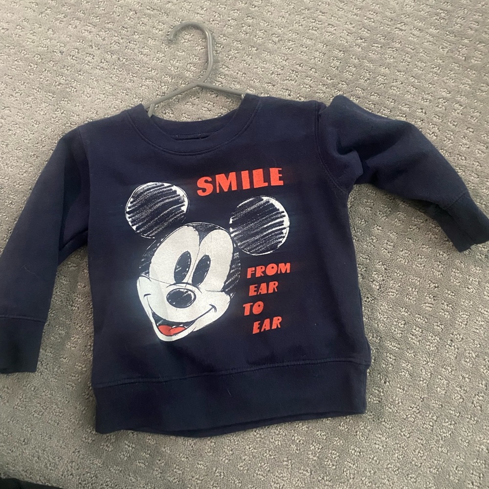 Mickey toddler sweatshirt
